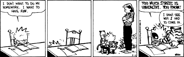 Calvin and Hobbes