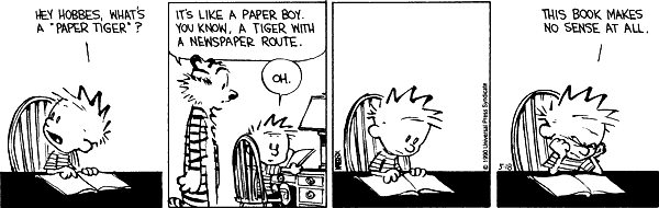 Calvin and Hobbes