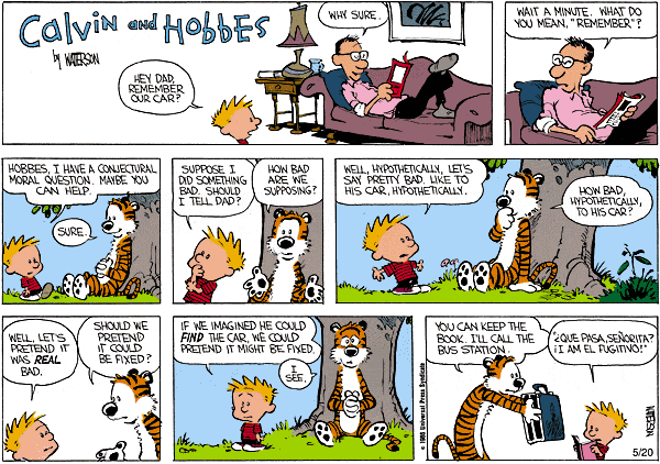 Calvin and Hobbes