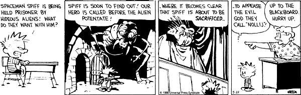 Calvin and Hobbes
