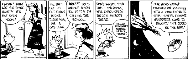 Calvin and Hobbes